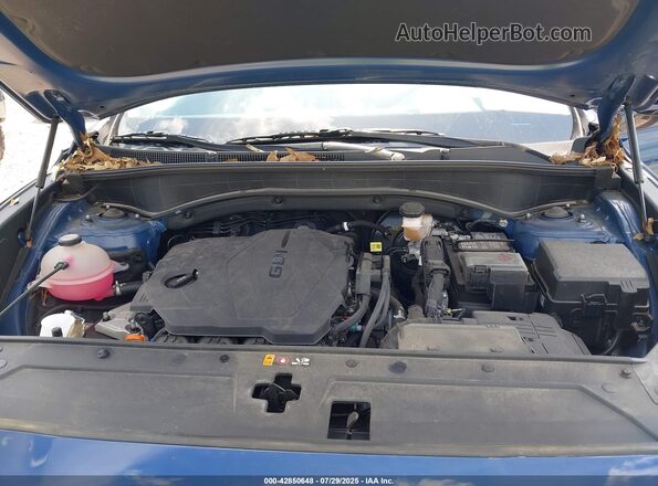 5NMS34AJXPH565140 2023 HYUNDAI SANTA FE Blue Rear view