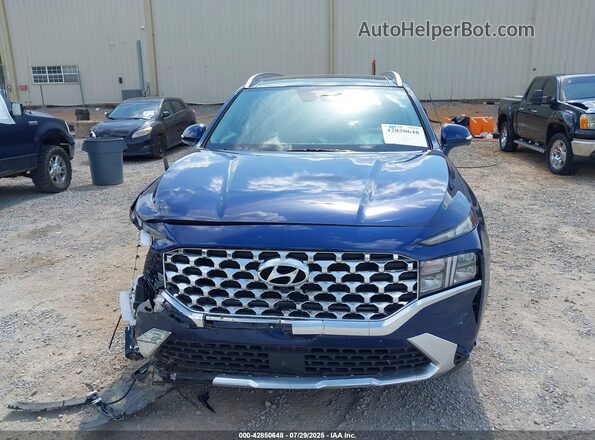 5NMS34AJXPH565140 2023 HYUNDAI SANTA FE Blue Rear interior view