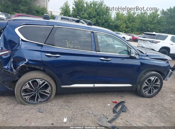 5NMS3CAA6LH271125 2020 HYUNDAI SANTA FE Dark Blue სალონის 360-გრადუსიანი ხედი