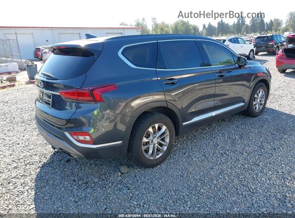 5NMS3CAD4LH298530 2020 HYUNDAI SANTA FE Gray Задня права чверть