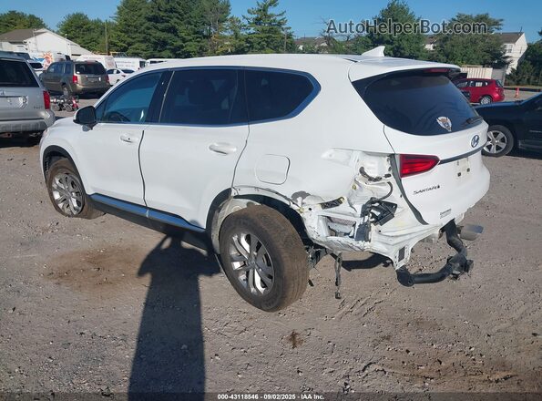 5NMS3CAD7LH278109 2020 HYUNDAI SANTA FE White Задня ліва чверть