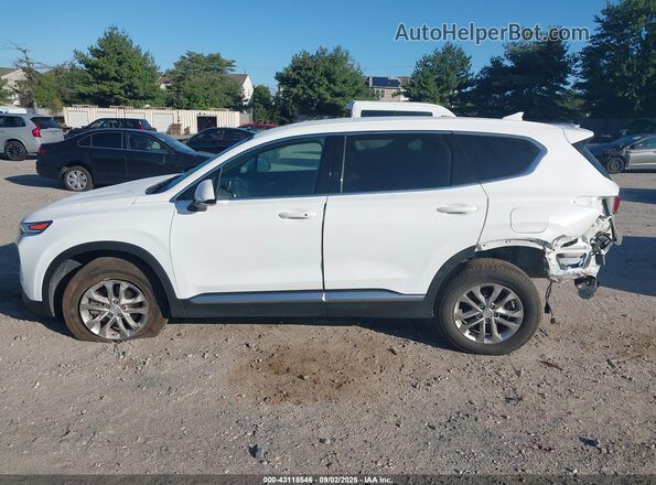 5NMS3CAD7LH278109 2020 HYUNDAI SANTA FE White Панорамний вид салону 360°