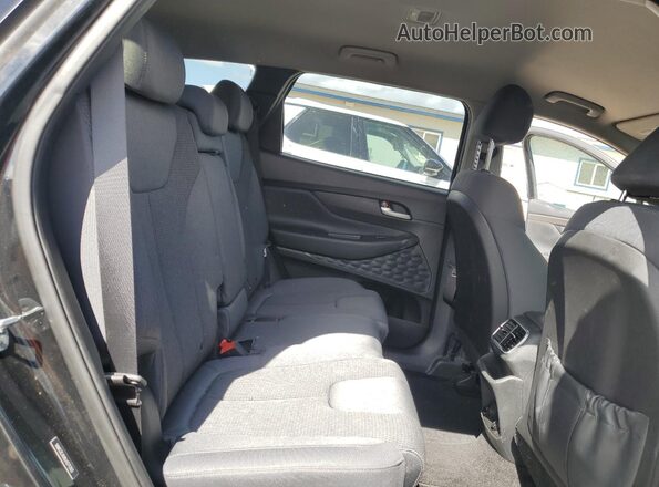 5NMS3CAD8LH271203 2020 HYUNDAI SANTA Black Widok wnętrza z tyłu