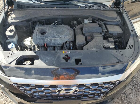 5NMS3CAD8LH271203 2020 HYUNDAI SANTA Black Widok komory silnika