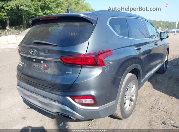 5NMS3CADXLH243872 2020 HYUNDAI SANTA FE Серый Задняя правая четверть