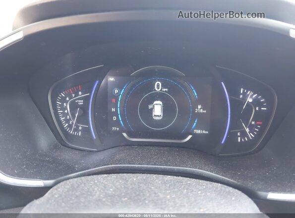 5NMS3CADXLH243872 2020 HYUNDAI SANTA FE Серый Вид задних сидений