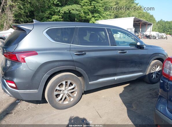 5NMS3CADXLH243872 2020 HYUNDAI SANTA FE Серый Вид задней части салона