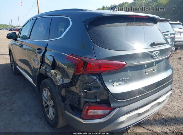 5NMS3CADXLH243872 2020 HYUNDAI SANTA FE Серый Задняя левая четверть