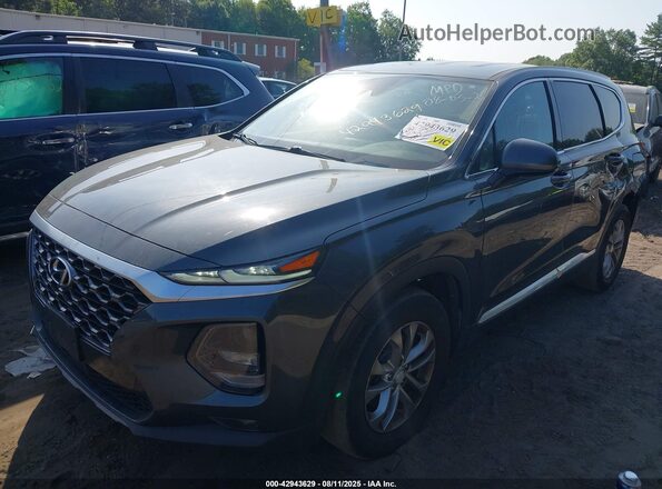 5NMS3CADXLH243872 2020 HYUNDAI SANTA FE Серый Передняя левая четверть