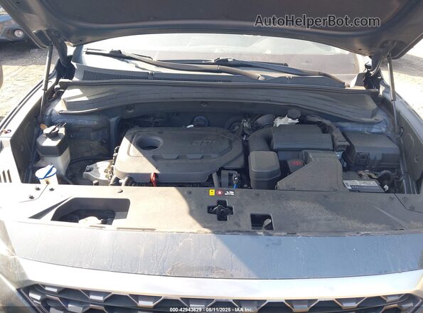 5NMS3CADXLH243872 2020 HYUNDAI SANTA FE Серый Вид сзади