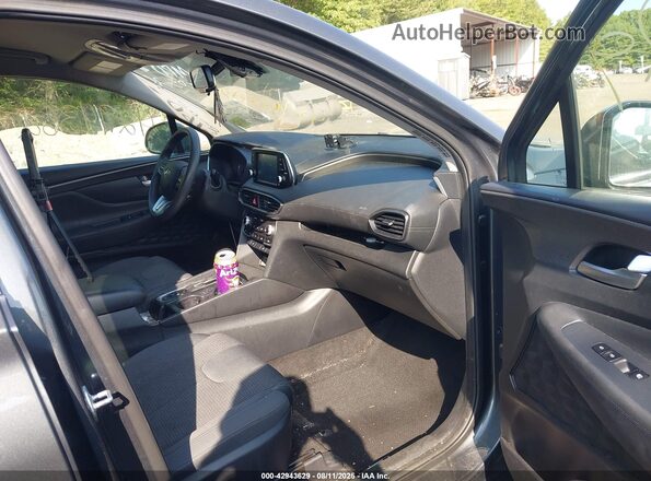 5NMS3CADXLH243872 2020 HYUNDAI SANTA FE Серый Вид салона спереди
