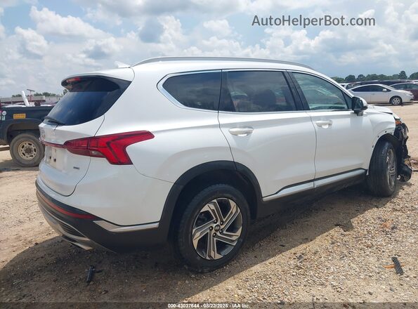 5NMS3DAJ7MH349936 2021 HYUNDAI SANTA FE White Rear right