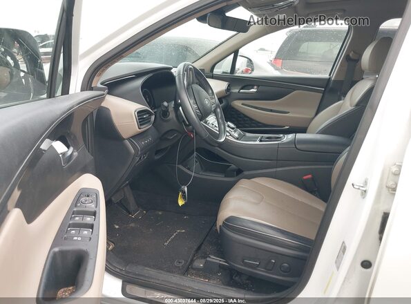 5NMS3DAJ7MH349936 2021 HYUNDAI SANTA FE White Front interior view