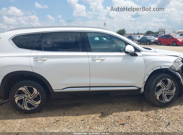 5NMS3DAJ7MH349936 2021 HYUNDAI SANTA FE White Rear interior view