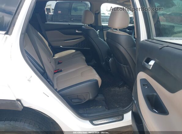 5NMS3DAJ7MH349936 2021 HYUNDAI SANTA FE White VIN sticker view