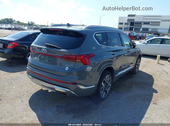 5NMS54AL4PH657811 2023 HYUNDAI SANTA FE CALLIGRAPHY Black Задня права чверть