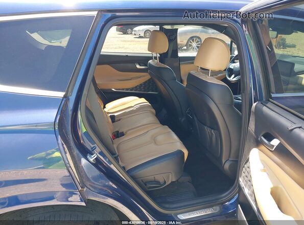 5NMS54AL5NH385279 2022 HYUNDAI SANTA FE CALLIGRAPHY Dark Blue Вид наклейки с VIN-кодом