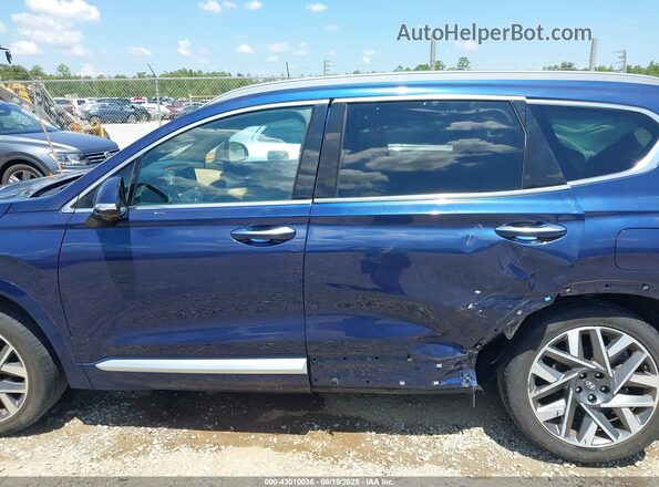 5NMS54AL5NH385279 2022 HYUNDAI SANTA FE CALLIGRAPHY Dark Blue 