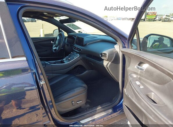 5NMS54ALXNH471624 2022 HYUNDAI SANTA FE CALLIGRAPHY Blue Vista interior delantera