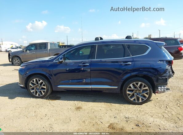 5NMS54ALXNH471624 2022 HYUNDAI SANTA FE CALLIGRAPHY Blue 