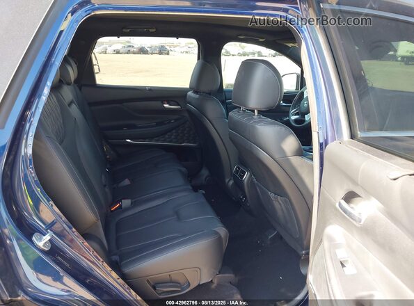 5NMS54ALXNH471624 2022 HYUNDAI SANTA FE CALLIGRAPHY Blue Vista de la etiqueta del VIN