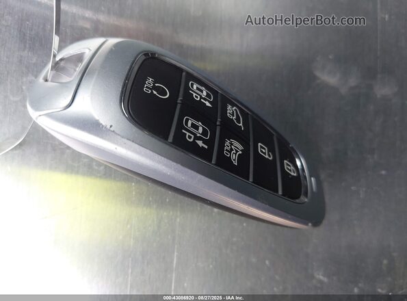 5NMS54ALXPH595542 2023 HYUNDAI SANTA FE CALLIGRAPHY Blue Вид панелі приладів