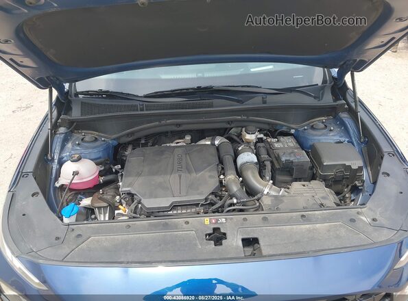 5NMS54ALXPH595542 2023 HYUNDAI SANTA FE CALLIGRAPHY Blue Вид ззаду