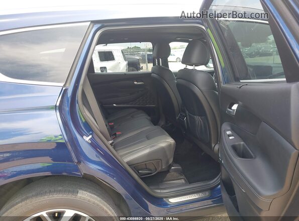 5NMS54ALXPH595542 2023 HYUNDAI SANTA FE CALLIGRAPHY Blue Вид наклейки з VIN-кодом