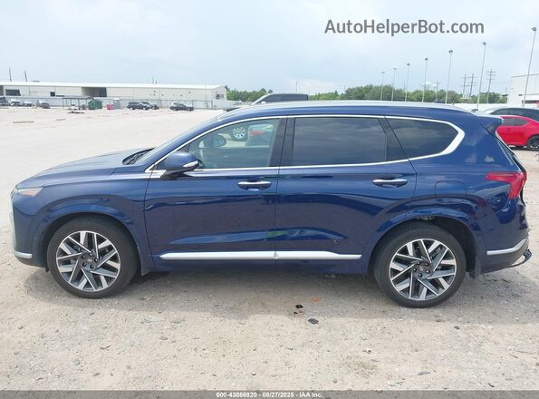 5NMS54ALXPH595542 2023 HYUNDAI SANTA FE CALLIGRAPHY Blue 