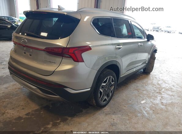 5NMS5DA17PH014027 2023 HYUNDAI SANTA FE HYBRID Silver Հետևի աջ