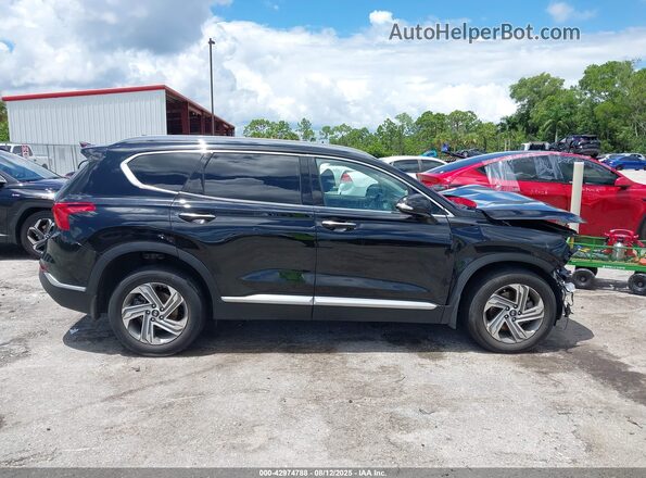 5NMS64AJ4MH332101 2021 HYUNDAI SANTA FE Black 360 interior view