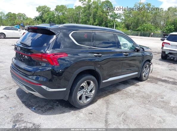 5NMS64AJ4MH332101 2021 HYUNDAI SANTA FE Black Rear right