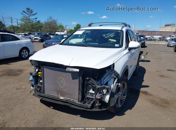 5NMS6DAJ2MH367655 2021 HYUNDAI SANTA FE White Передня ліва чверть