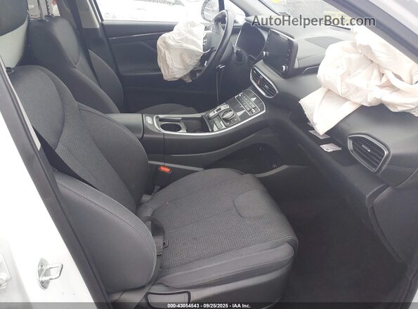 5NMS6DAJ2MH367655 2021 HYUNDAI SANTA FE White Вид салону спереду