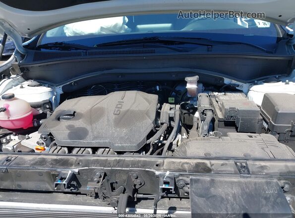 5NMS6DAJ2MH367655 2021 HYUNDAI SANTA FE White Вид ззаду