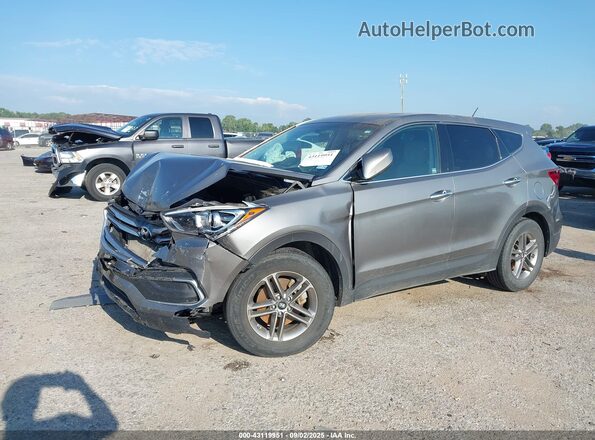 5NMZT3LB7JH095235 2018 HYUNDAI SANTA FE SPORT Silver 