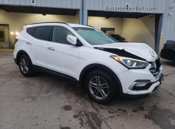 5NMZU3LB2JH097147 2018 HYUNDAI SANTA Белый 