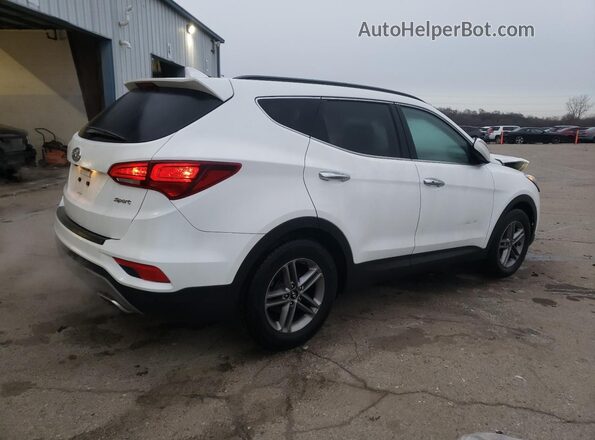 5NMZU3LB2JH097147 2018 HYUNDAI SANTA Белый 