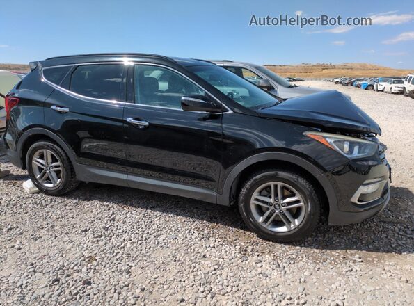 5NMZUDLB1JH067448 2018 HYUNDAI SANTA Черный 