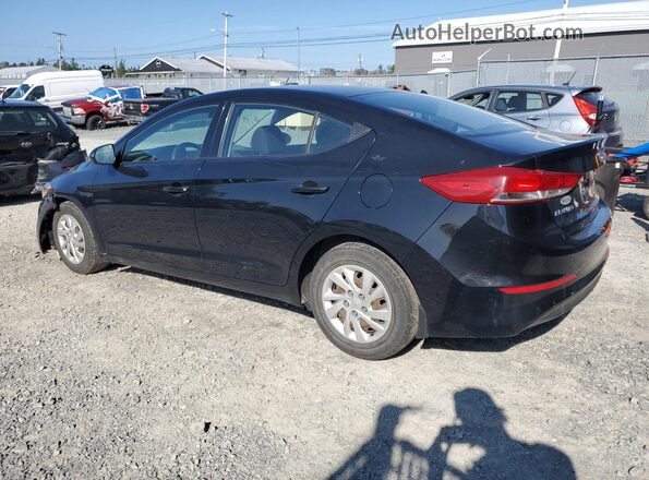 5NPD74LF0JH242182 2018 HYUNDAI ELANTRA Черный 