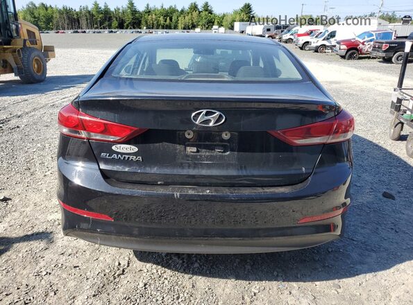 5NPD74LF0JH242182 2018 HYUNDAI ELANTRA Черный 