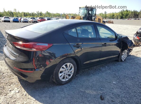 5NPD74LF0JH242182 2018 HYUNDAI ELANTRA Черный 