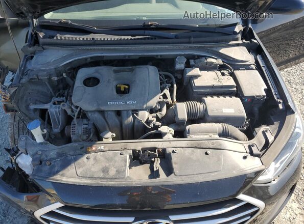 5NPD74LF0JH242182 2018 HYUNDAI ELANTRA Черный 