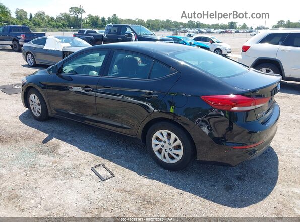 5NPD74LF0JH316779 2018 HYUNDAI ELANTRA Black 