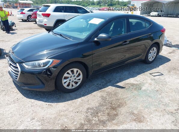 5NPD74LF0JH316779 2018 HYUNDAI ELANTRA Black 