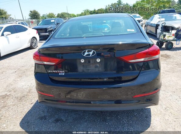 5NPD74LF0JH316779 2018 HYUNDAI ELANTRA Black 