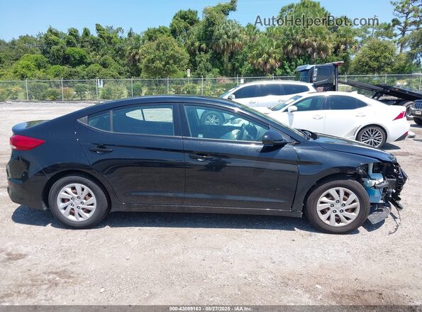 5NPD74LF0JH316779 2018 HYUNDAI ELANTRA Black 
