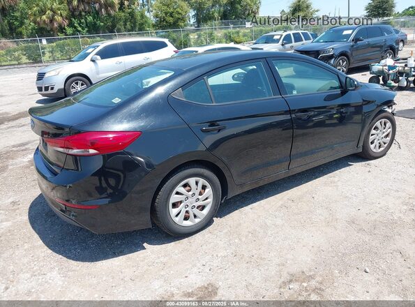 5NPD74LF0JH316779 2018 HYUNDAI ELANTRA Black 