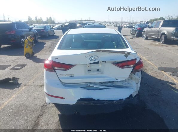 5NPD74LF2JH250560 2018 HYUNDAI ELANTRA White 
