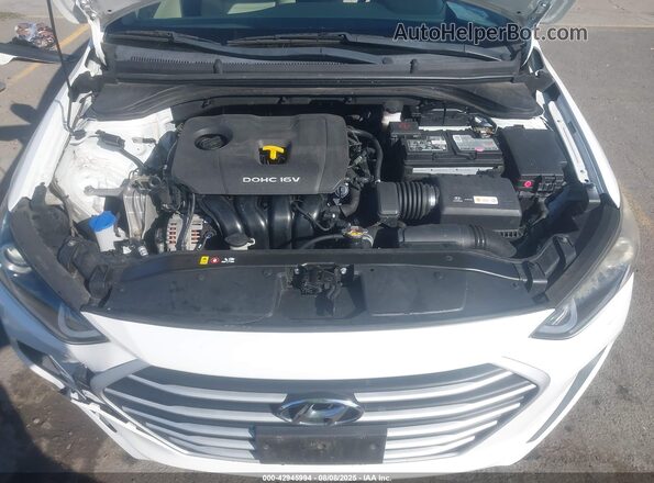 5NPD74LF2JH250560 2018 HYUNDAI ELANTRA White 
